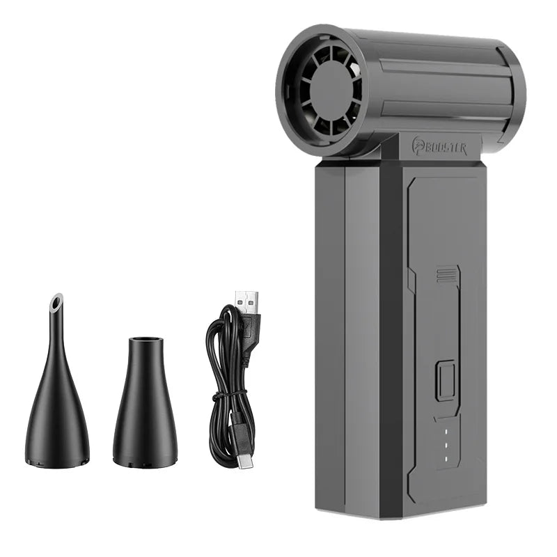 Booster JetFan W01 Power Air Blower Portable Cordless Computer Keyboard Cleaner 100000RPM Brushless Strong Turbo Fan Air Duster