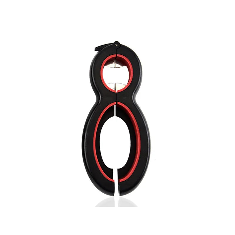 Bottle Opener Set - Multifunctional  6-in-1 Bottle Opener Jar Lids Opener, 4-in-1 Jar Opener and Non Slip Lids Opener Gripper
