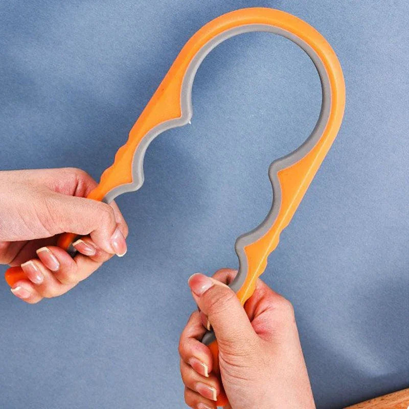 4-in-1 Jar Opener - Multifunctional Bottle & Can Opener with Jar Gripper, Durable Kitchen Tool for Home & Camping, Easy to Clean