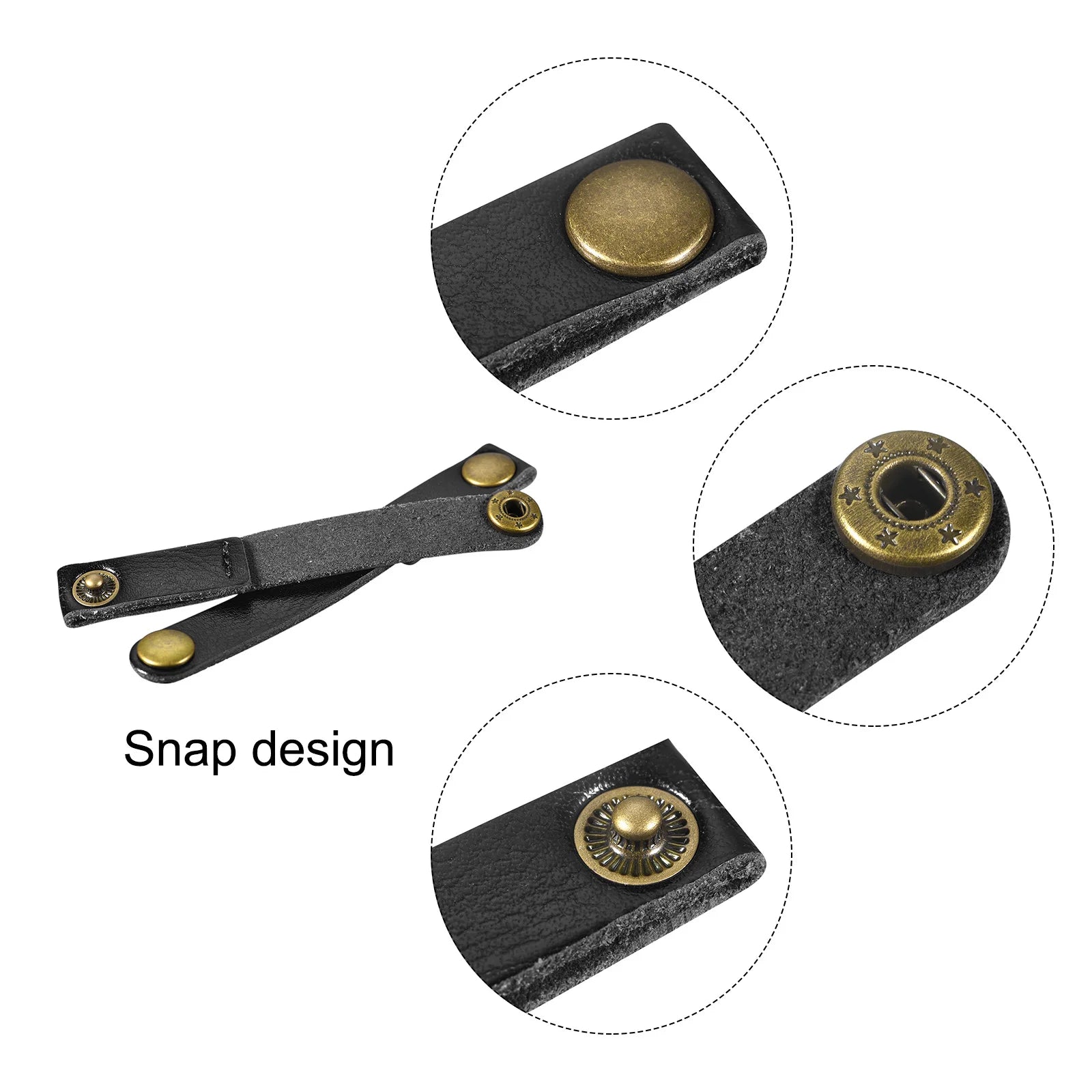 20Pcs 5 Colors Leather Cable Straps Cable Tie Wraps Cord Management Holder Keeper Cord Organizer for USB Cables Headphone Wires