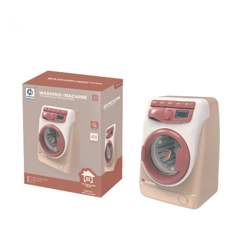Children's home Small appliance kitchen toy  cleaning toys for kids washing machine toy simulation electric appliance suit