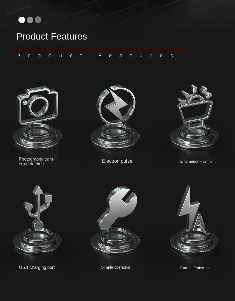 Smart Anti-Surveillance Detector 2025 - Finds Hidden Cameras & Electronic Bugs for Home/Office Security" Hidden Camera Detector