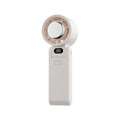 Portable Handheld Ice Cooling Fan Mini Folding Hanging Neck Fan 3600mAh Rechargeable Outdoor Small Fans Portable Hand Turbo Fan
