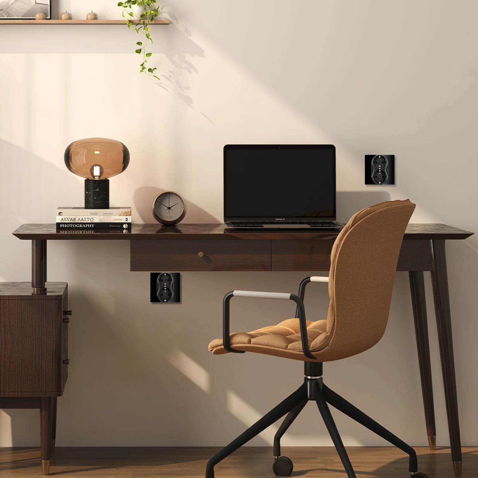 BSEED EU Double Socket Dual Germany Wall Sockets Home Appliance Power Outlets Crystal Glass Frames Child Safety Protection 16A