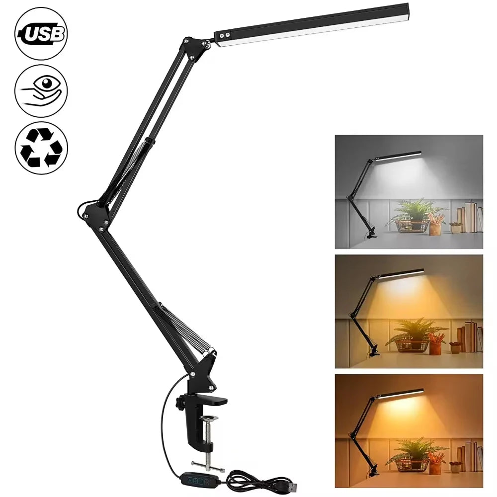 Desk lamp,LED desk lamp with rocker arm