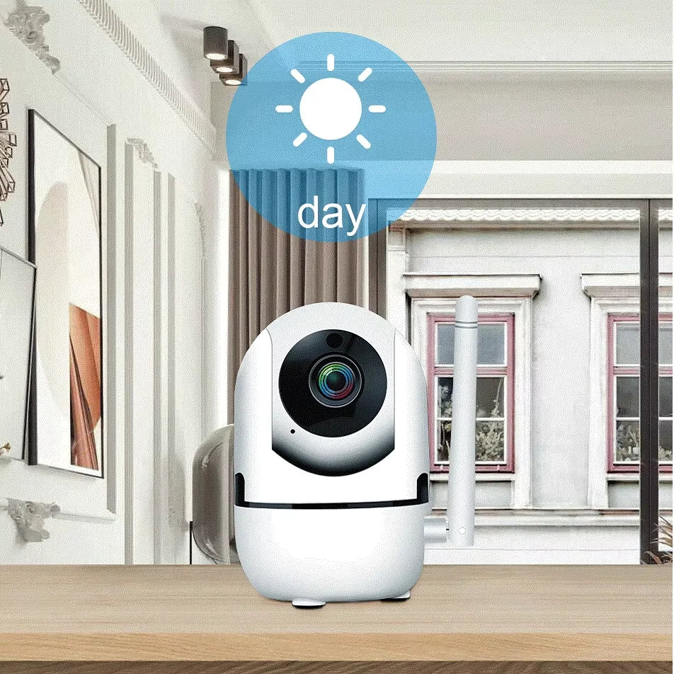 Wifi IP Camera YCC365 Plus Smart Home Auto Tracking 1620P Full Night Vision Network Wireless CCTV Video Baby Security Camera