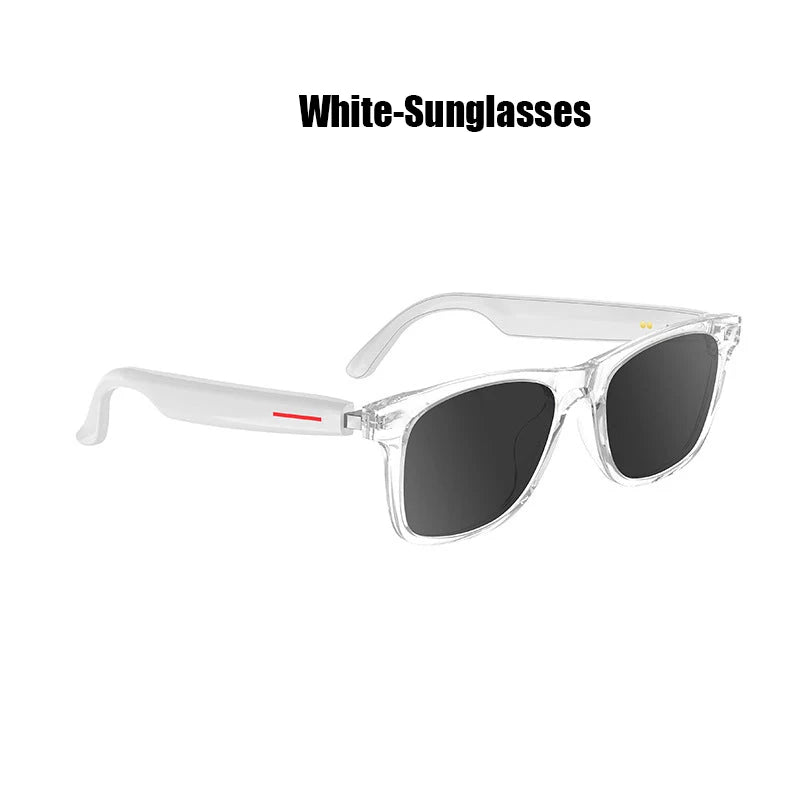 Smart AI Glasses with Language Smart Glasses Earphones Touch Control 10 Meters Wireless Distance AI Glasses for Travel Business