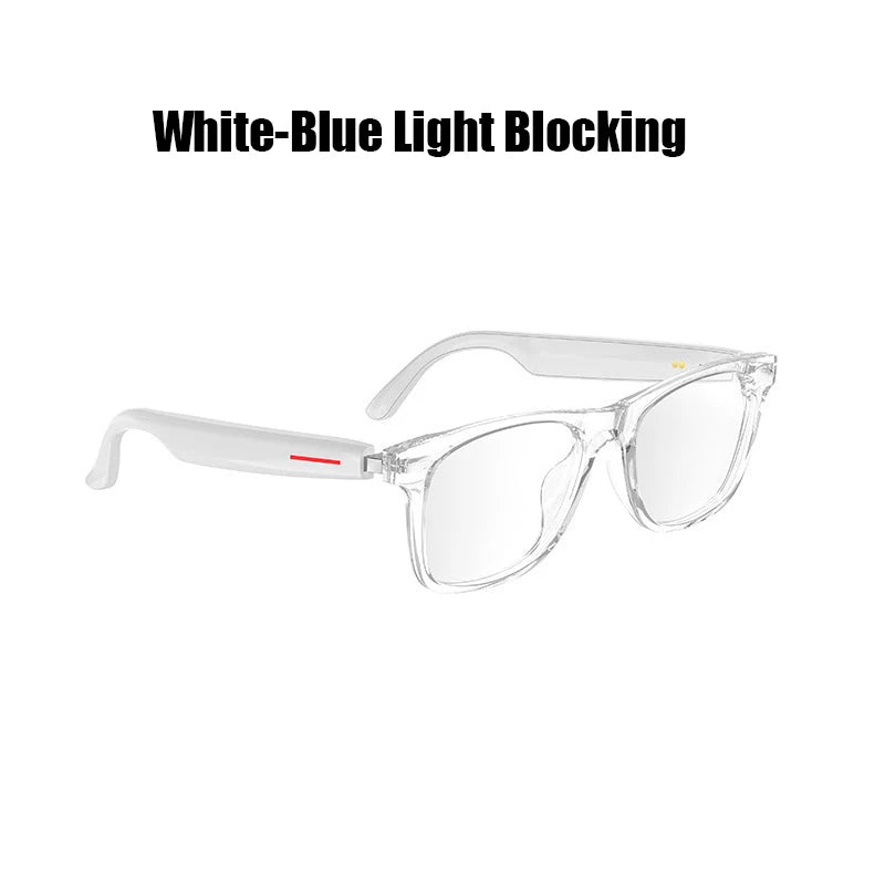 Smart AI Glasses with Language Smart Glasses Earphones Touch Control 10 Meters Wireless Distance AI Glasses for Travel Business