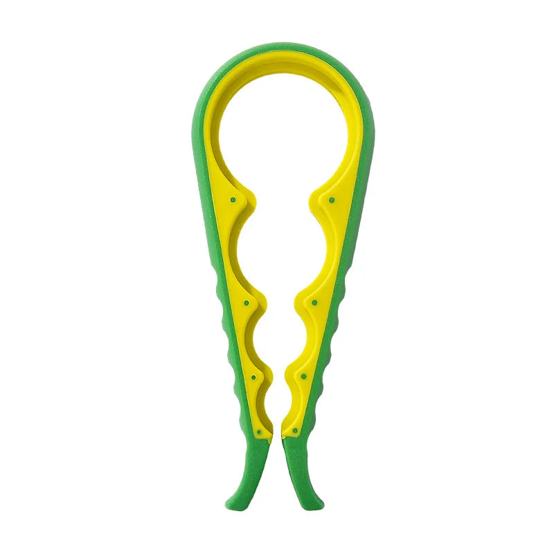 Jar Opener, Easy Grip Bottle Opener Twist Off Lid Quick Opening Cooking Everyday Use for Weak Hands and Arthritic