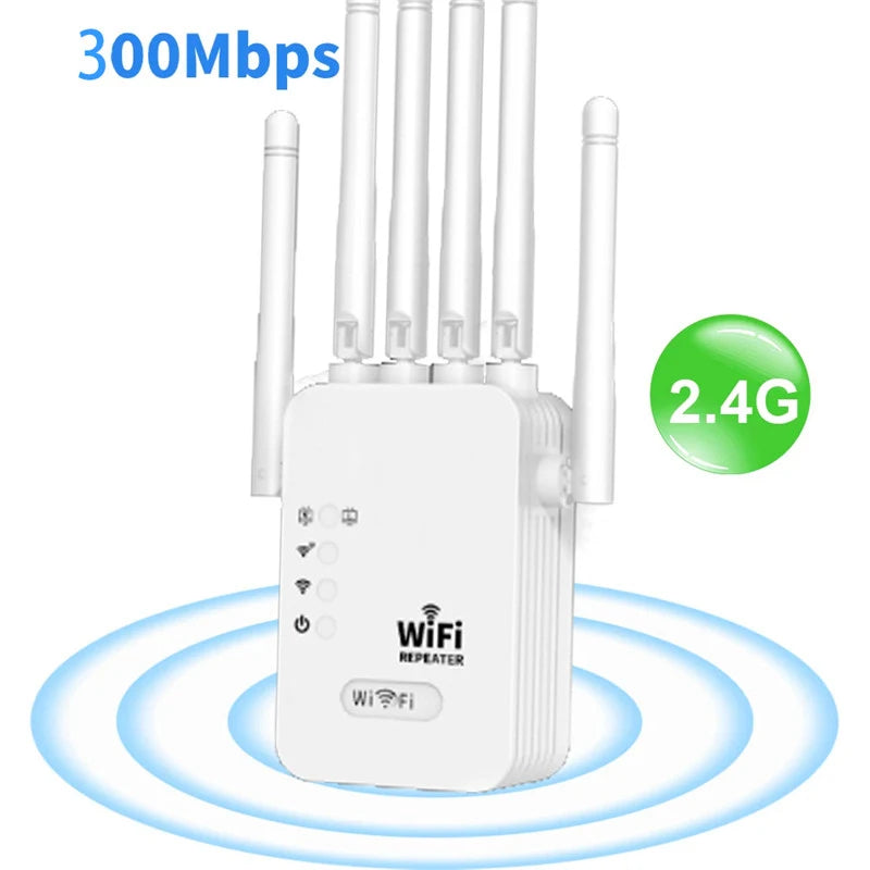 1200Mbps 2.4G 5GWiFi Dual Band Repeater Wireless Signal Range Extender Wi-Fi Amplifier Router Long Range Signal Booster For Home