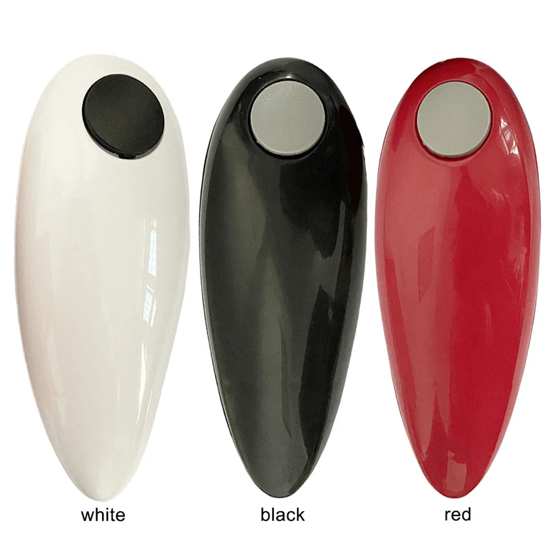 Electric Can Opener Hands Free Bottle Opener Battery Operated Tin Opener One Touch for Weak Hands for All Kinds of Jars