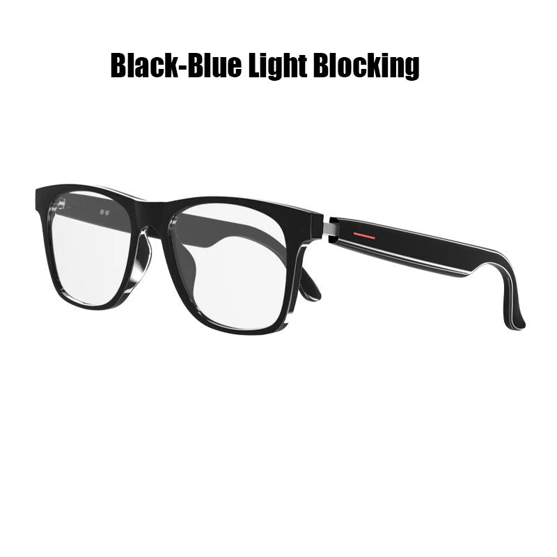 Smart AI Glasses with Language Smart Glasses Earphones Touch Control 10 Meters Wireless Distance AI Glasses for Travel Business