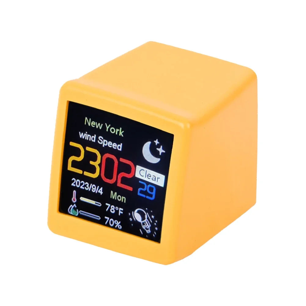 Marvoin Smart WIFI Weather Station Clock for Game Room Decoration.