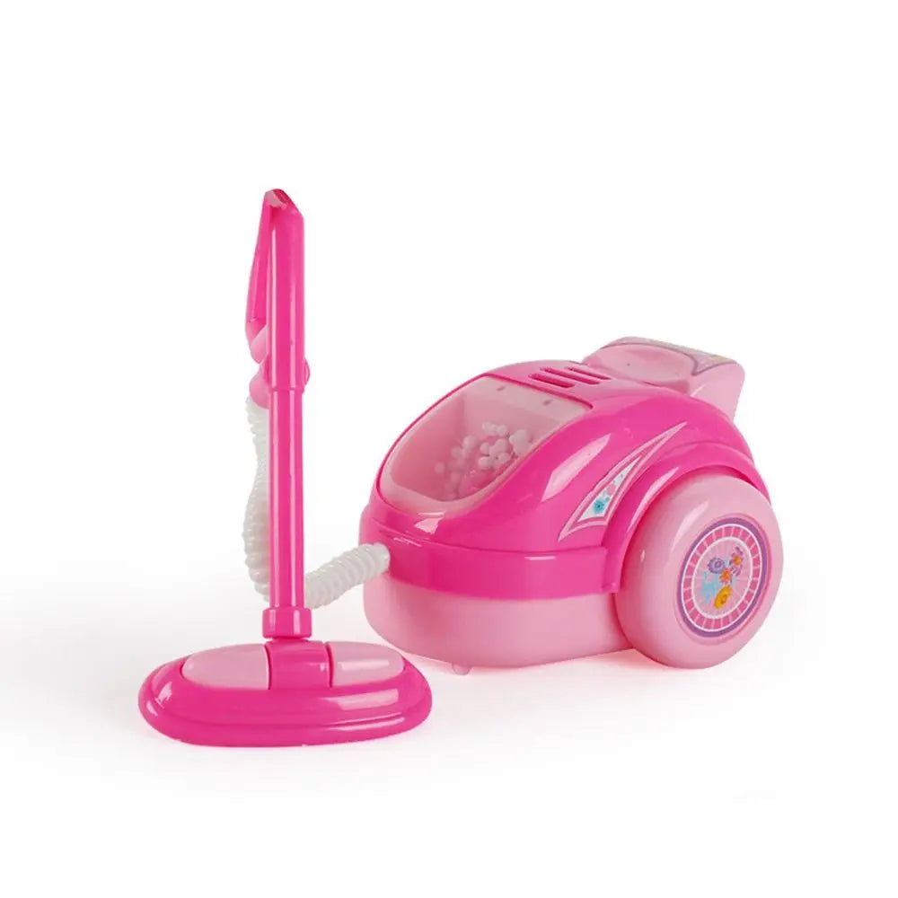 Coffee Machine Household Appliances Toys Toaster Blender Cooking Pretend Play Set Sweeper with Light Kitchen Toys For Children