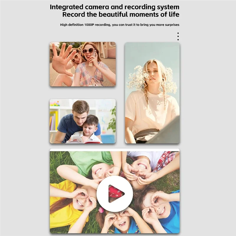 ABUO-HD Mini Digital Camera Small Video Camera 2MP 720P Hanging Buckle USB Rechargeable Kid