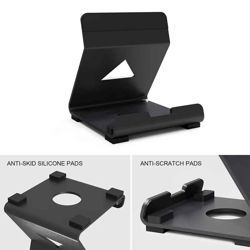 Game Console Holder Desktop Stand for PS5 Portal Support Stand with Anti-Slip Pad for Playstation Portal Steam Deck ROG Switch