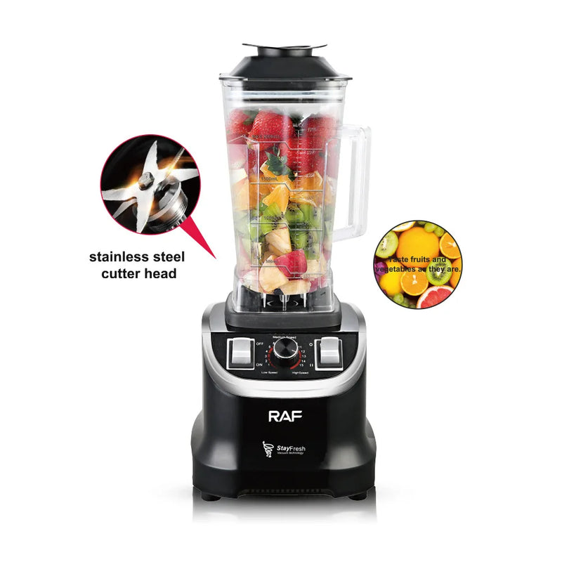 Multifunctional Blender for Home and Commercial Use: Smoothie Maker, Cooking Blender, Soymilk Maker, Fruit Juicer, and Shaved Ic