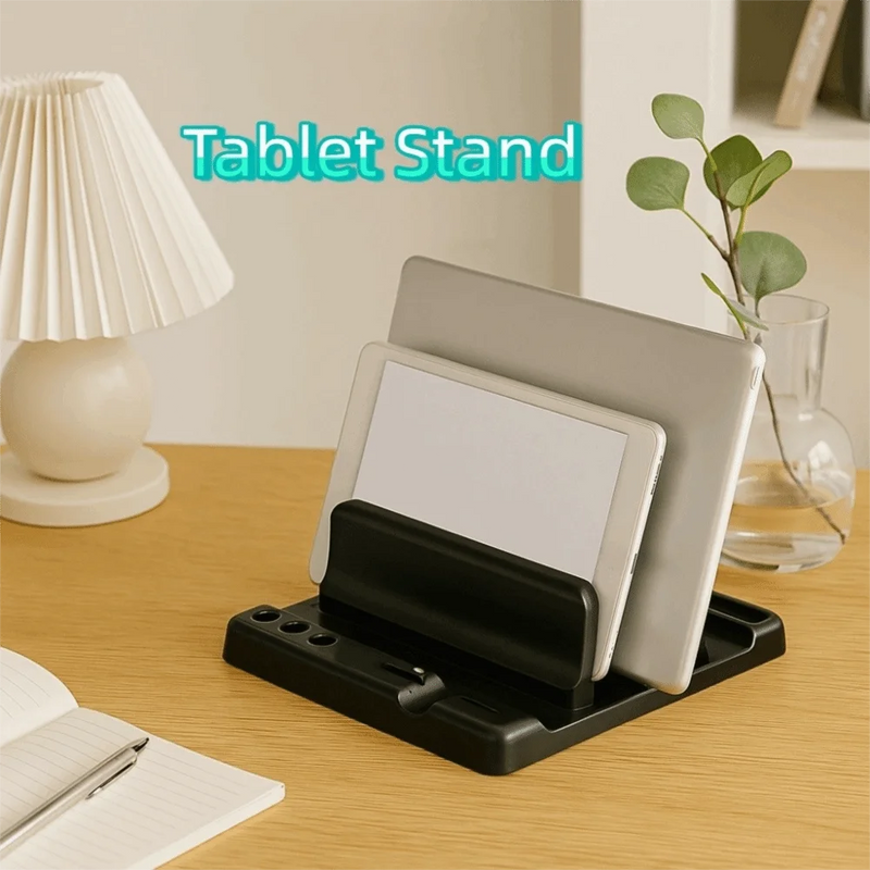 Storage Rack Universal Tablet Stand Adjustable Scalable Width Laptop Stand Portable Plastic Adjustable Stand PC Laptop