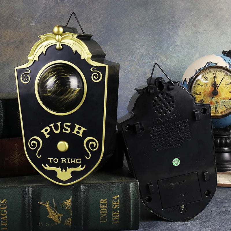 Halloween Decoration LED Hanging One-Eyed Doorbell Glowing Eyeball Horror Sound Halloween Party Home Decorations Props 2025