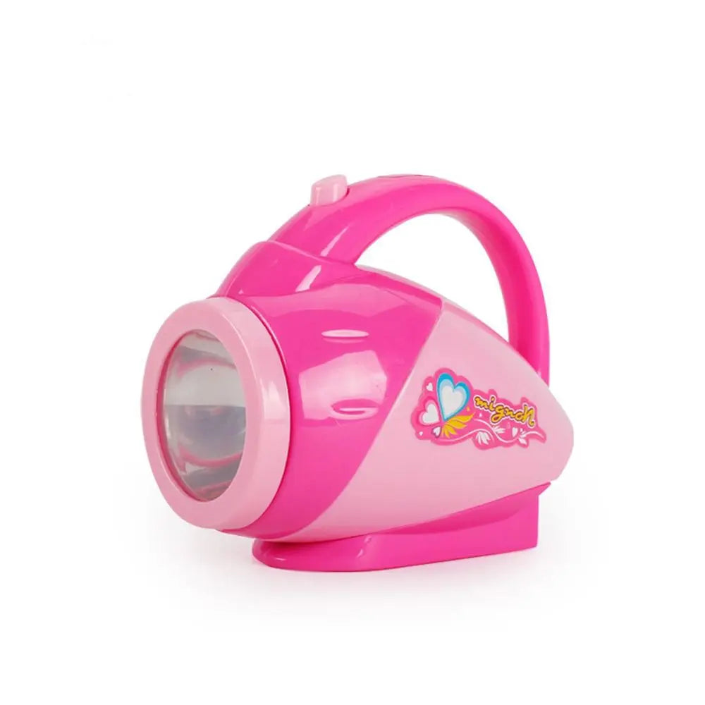 Coffee Machine Household Appliances Toys Toaster Blender Cooking Pretend Play Set Sweeper with Light Kitchen Toys For Children