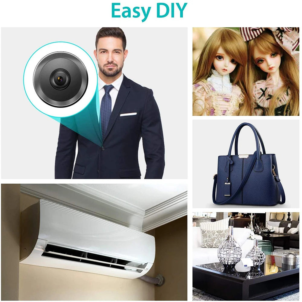 Home Security Cameras 1080P HD Wireless WiFi Remote View Camera Nanny Cam