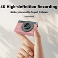 ABUO-HD Mini Digital Camera Small Video Camera 2MP 720P Hanging Buckle USB Rechargeable Kid