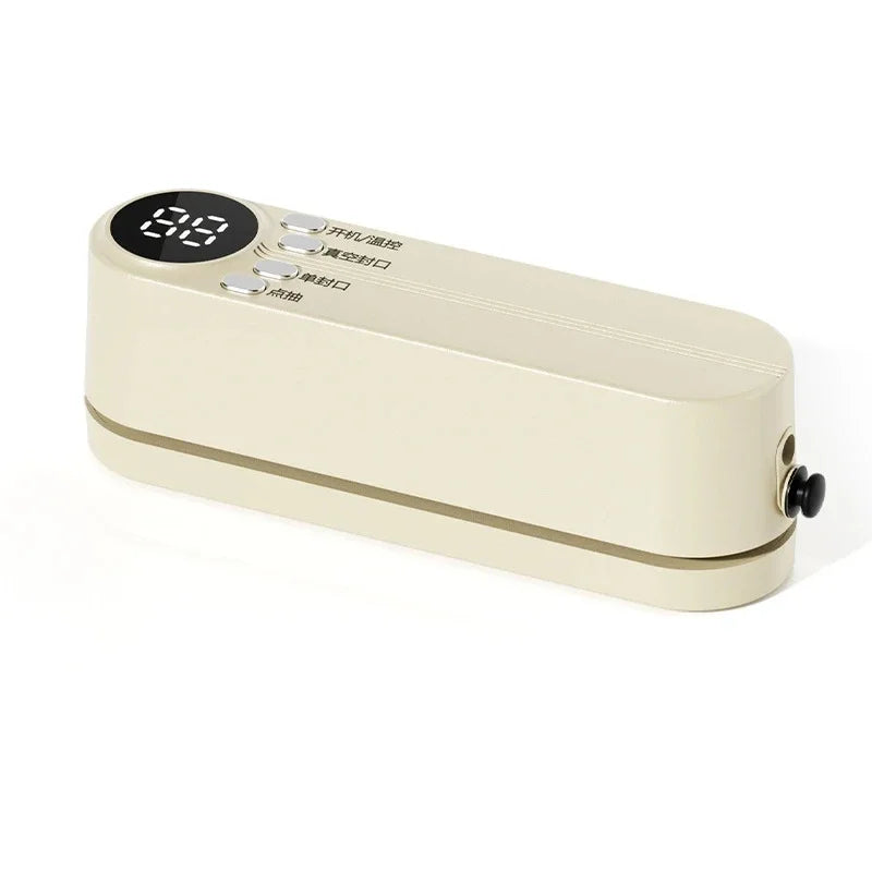 Vacuum Sealer A Multifunctional Food Sealer Wireless USB Charging With Sealing External Suction Inflation Functions