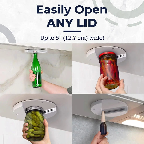 Multi Functional Bottle Opener, Energy-saving Screw Under Cabinet