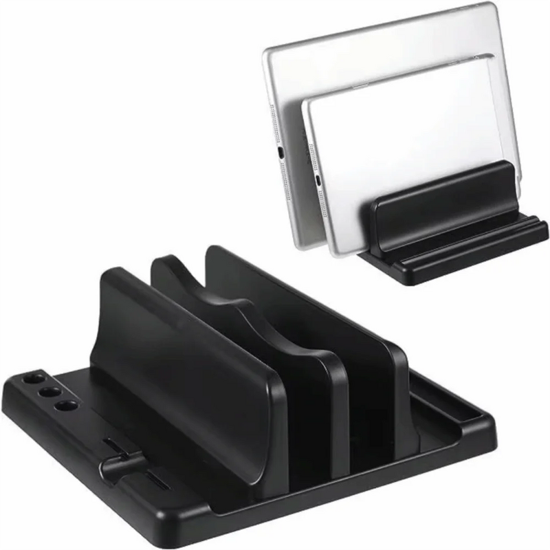 Storage Rack Universal Tablet Stand Adjustable Scalable Width Laptop Stand Portable Plastic Adjustable Stand PC Laptop