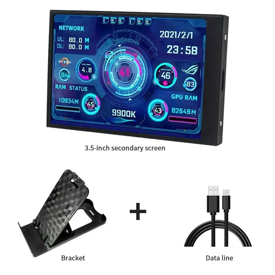 Marvoin Mini Secondary Screen Computer Monitor Display