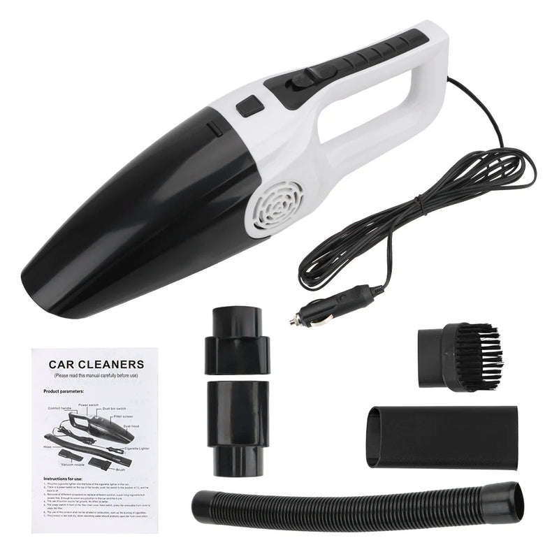Car Vacuum Cleaner Portable Wet And Dry dual-use Vacuum Cleaner Powerful Handheld Mini Vaccum Cleaners High Suction 12V 120W