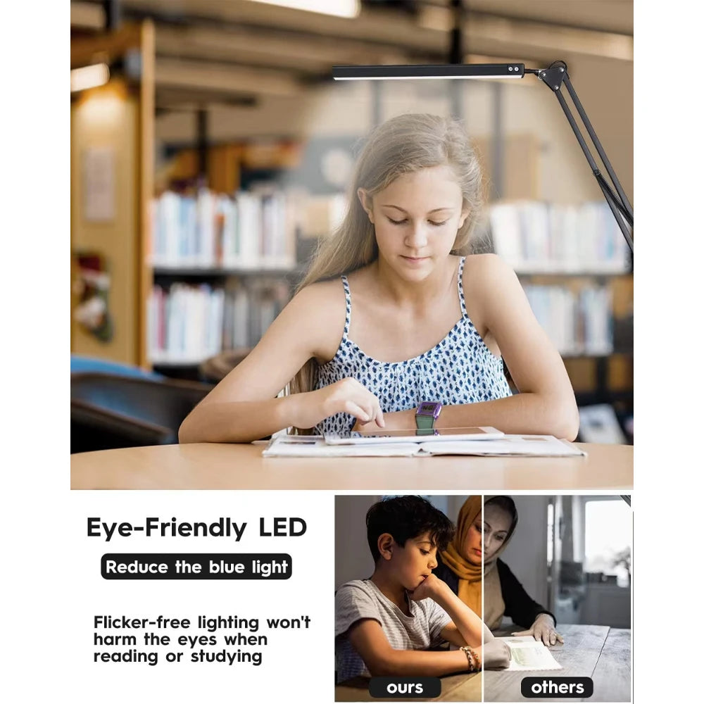 Desk lamp,LED desk lamp with rocker arm