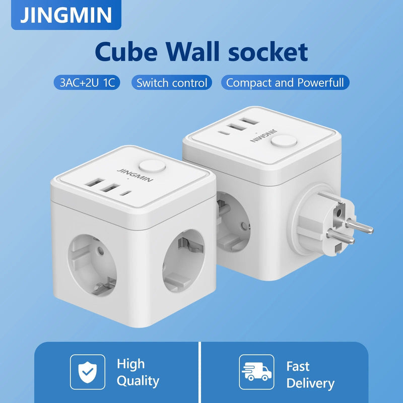 JINGMIN Cube Wall Socket