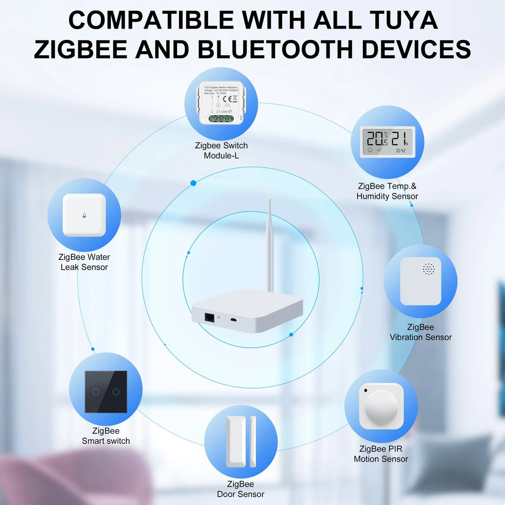 GIRIER Tuya ZigBee Gateway Hub
